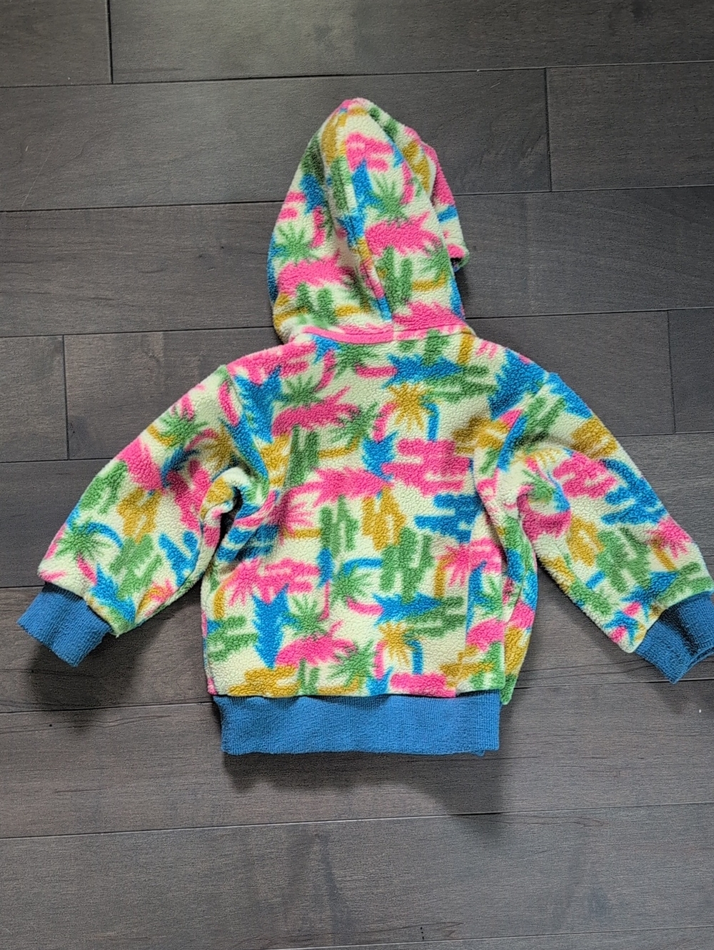 Patagonia 12-18 Month Hooded Fleece Zip - Picture 7 of 14